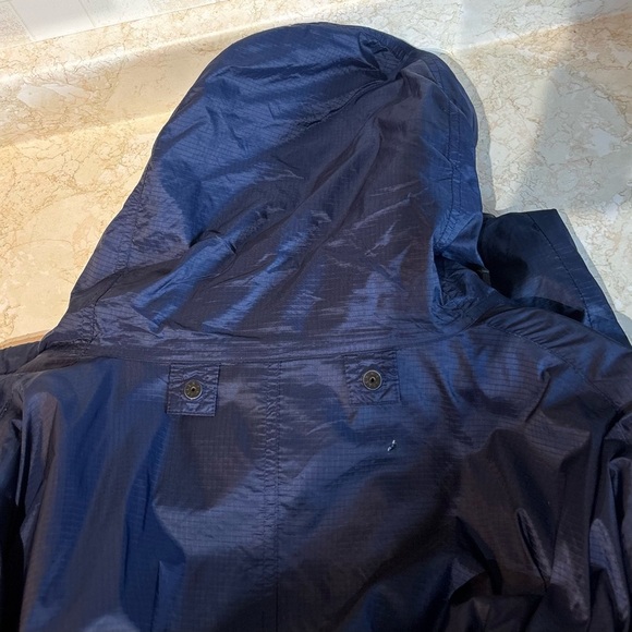 Vintage 90’s Polo Sport Ralph Lauren Dark Blue Raincoat Men’s Medium - Picture 8 of 9